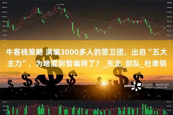 牛客栈策略 满编3000多人的警卫团，出自“五大主力”，为啥混到暂编师了？_东北_部队_杜聿明